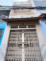 Nhà 2 tầng nở hậu l hẻm 3m đường nguyễn thị tần p. chánh hưng. giá 4,65 tỷ tl