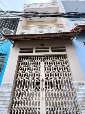 Nhà 2 tầng nở hậu l hẻm 3m đường nguyễn thị tần p. chánh hưng. giá 4,65 tỷ tl