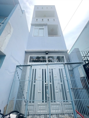 Nhà góc 3 tầng hẻm cụt đường văn thân p8q6. giá: 4 tỷ 80 triệu