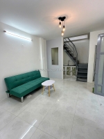 Nhà góc mới 2 tầng hẻm thẳng nguyễn duy p9 q8. giá 2.88 tỷ tl