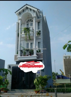 Nhà hxh đường bưng ông thoàn phú hữu dt 57m, 3 tầng