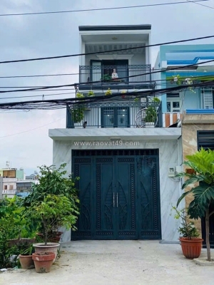 Nhà mặt tiền vuông 3 tầng xe tải tránh 100m2 – thạnh lộc 31 q12