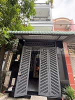 Nhà mới 4 tầng hẻm xe hơi trước nhà đường nguyễn duy p10.q8. giá 5,98 tỷ tl