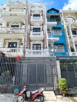 Nhà mới 6 tầng mặt tiền đường số kdc bình đăng, p6q8. giá 12.6 tỷ