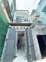 Nhà trệt, lửng, lầu cách chỗ ôtô 20m ba đình p. chánh hưng. giá 2,68 tỷ tl