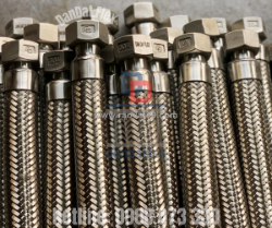 Ống mềm inox 304, ống mềm inox rắc co, ống mềm thủy lực bọc lưới inox, ống mềm dẫn xăng dầu