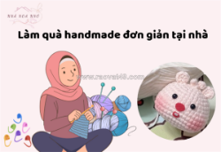 Quà handmade từ len đơn giản dễ làm