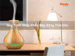 Quy trình nhập khẩu máy xông tinh dầu