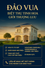 Sale biệt thự đảo vua nơi nghỉ dưỡng và đầu tư hội tụ hoà mình với thiên nhiên