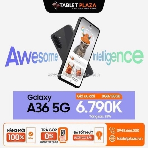 Samsung a36 chiến game mượt với dung lượng 128gb
