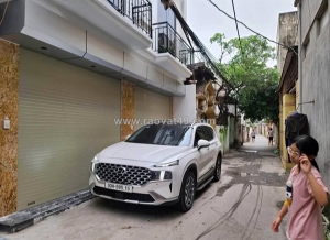 Siêu phẩm thạch bàn – long biên  
 46m² – 6 tầng – thang máy – ô tô đỗ cửa