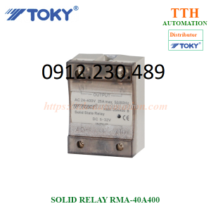 Solid rơ le toky rma-40a400 điện áp động lực 24~400vac