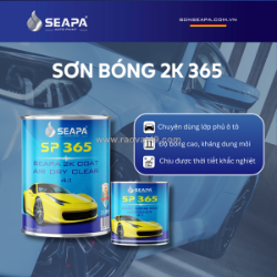 Sơn bóng 2k 365 - bí quyết giữ lớp sơn xe bóng đẹp như mới !