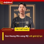 Son heung min sang mỹ với giá kỷ lục