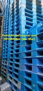 Thanh lý 500 chiếc pallet nhựa cũ giá rẻ nhất thị trường