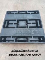 Thanh lý lô pallet nhựa 1050x1050x140mm - giá rẻ bất ngờ 🔻