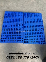 🔹 thanh lý pallet nhựa lót sàn 600x1000x100mm - giao hàng miễn phí tận nơi 🔹