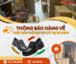 Thông báo hàng về – giày bảo hộ xịn đã có tại eco3d!