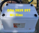 Thùng nhựa chữ nhật trắng 80 lit