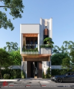 Tổ ấm trong phố: sống trọn vẹn với nhà ống 2 tầng 1 tum 3 phòng ngủ