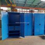 Tủ dụng cụ 2 cánh npro có ngăn kéo / vách treo đồ nghề