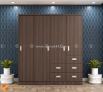 Tủ quần áo cửa lùa gỗ công nghiệp mdf phủ melamine cao cấp