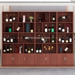 Tủ rượu gỗ mdf phủ melamine bền bỉ sang trọng