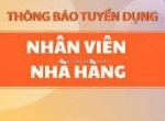 Tuyển nhân viên phục vụ nhà hàng tại hải phòng
