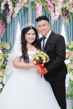 Váy cưới bigsize-cô dâu rạng ngời trong ngày cưới