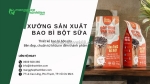 Xưởng in ấn bao bì bột sữa giá rẻ, chất lượng tại tphcm