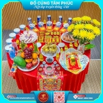 Ý nghĩa phong thuỷ hoa cúc vàng trên mâm cúng khai trương