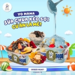 Yo mama – “cực phẩm giải nhiệt” từ sữa chua kéo sợi cho mùa hè mát lạnh