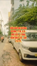 🔥 bán nhà an dương vương, p.16, q.8 - mới xây, 5 tầng, hẻm 6m ô tô - chỉ 7.x