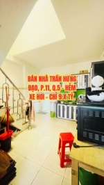 🔥 bán nhà trần hưng đạo, p.11, q.5 - hẻm xe hơi - chỉ 9.x tỷ.