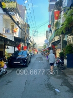 ‼️ mặt tiền hẻm kinh doanh ngay hutech - điện biên phủ - 100m2 nở hậu - ngang