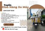 📢 tuyển 02 shipper giao hàng trái cây 📢