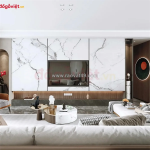 25+ mẫu vách tivi đẹp cho phòng khách hiện đại – xu hướng nội thất mới nhất