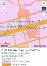 3,160m2 full hồng, nở hậu, đất đẹp trung tâm, sát sân bay, ngay khu dân cư hiện