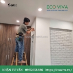 4 bí quyết phối hợp giấy dán tường nhà tắm và gạch ốp