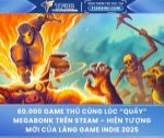 60.000 game thủ cùng lúc “quẩy” megabonk trên steam