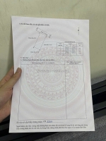 Bán đất hòa nghĩa – dương kinh, 71,2m² sổ đỏ, sử dụng gần 100m², view ao thoáng