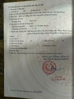 Bán lô đất 100m2  full thổ cư ngay cạnh uỷ ban thôn quán đào - tân tiến - gia