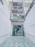 Bán nhà 3 tầng, 4pn, 124m2 nguyễn thị búp,p tch  q.12. sổ hồng, giá 5.9 tỷ.