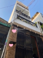 Bán nhà 4 tầng 38m2, 4pn-4wc, sát mặt tiền, ngay chiến lược, gần tỉnh lộ 10,