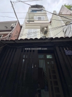 Bán nhà nguyễn đình chính, phú nhuận, dt 36m2, 4 tầng, 5 phòng ngủ, hẻm thông