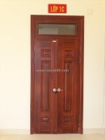 Báo giá cửa thép vân gỗ tại đức hòa – long an