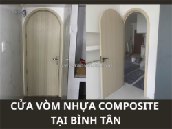 Báo giá cửa vòm nhựa composite tại bình tân