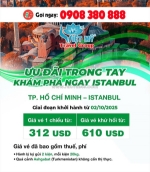 Bay cùng turkmenistan airlines đến istanbul khứ hồi chỉ 610 usd