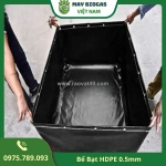 Bể bạt hdpe nuôi cá, tôm, ốc, ếch 0.5mm