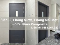 Bền bỉ, chống nước, chống mối mọt – cửa nhựa composite